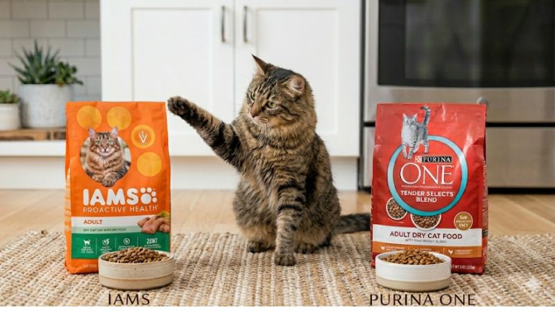 IAMS Vs Purina One Cat Food