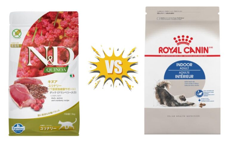 N&D Vs Royal Canin Cat Food