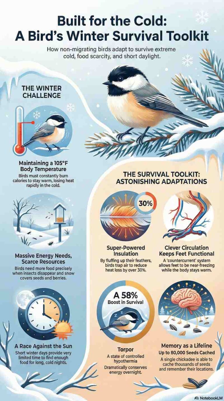 How Cold Can Birds Survive